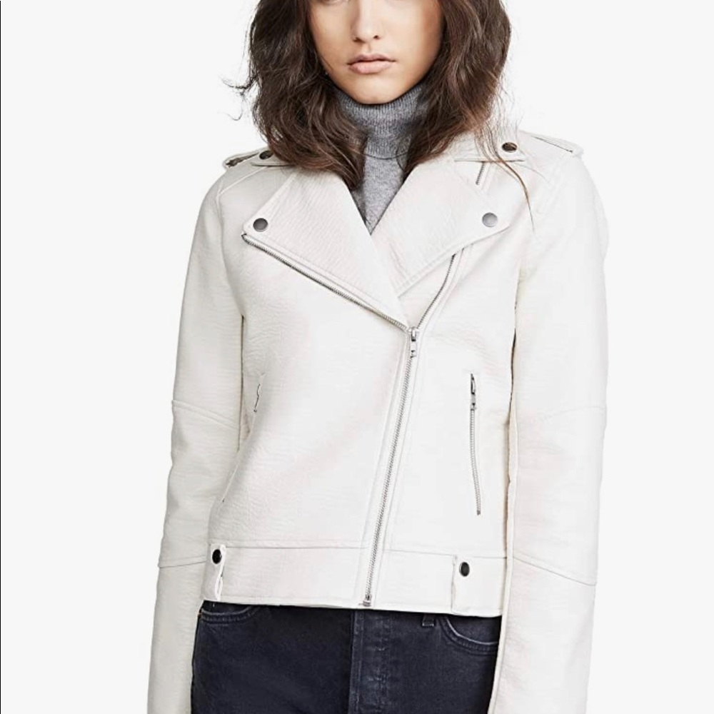 Cupcakes & Cashmere Moto Jacket in Dusty Pink